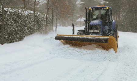 Snowplow in Williamsburg, VA 